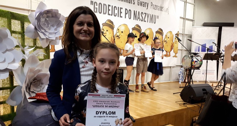 Wróciła z Poznania z nagrodą