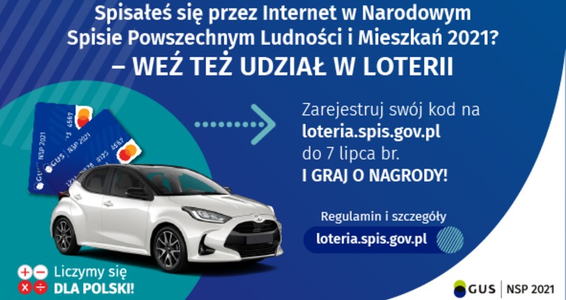 Spisałeś się przez Internet? Weź udział w Loterii NSP 2021!