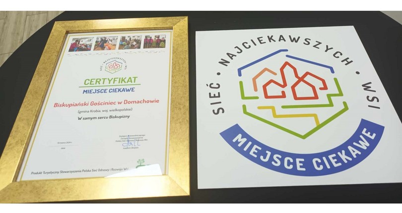 Biskupiański Gościniec laureatem konkursu „Miejsce Ciekawe” 