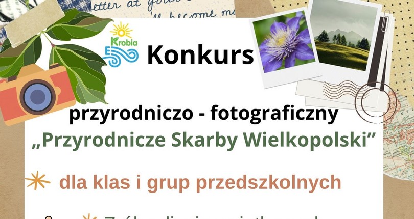 Konkurs przyrodniczo - fotograficzny „Przyrodnicze Skarby Wielkopolski”