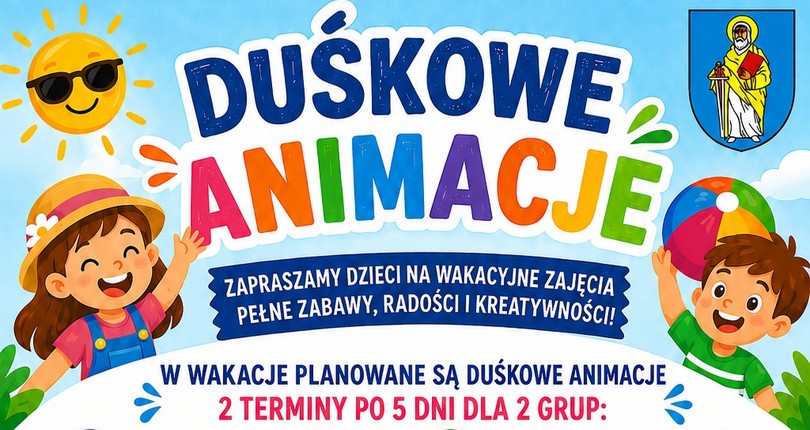Letnie animacje dla dzieci